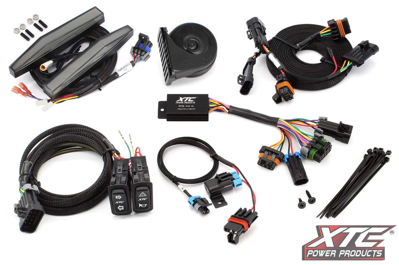 XTC Power Products Auto Turn Signal Kit W/ Horn And Front Drl Lights Can