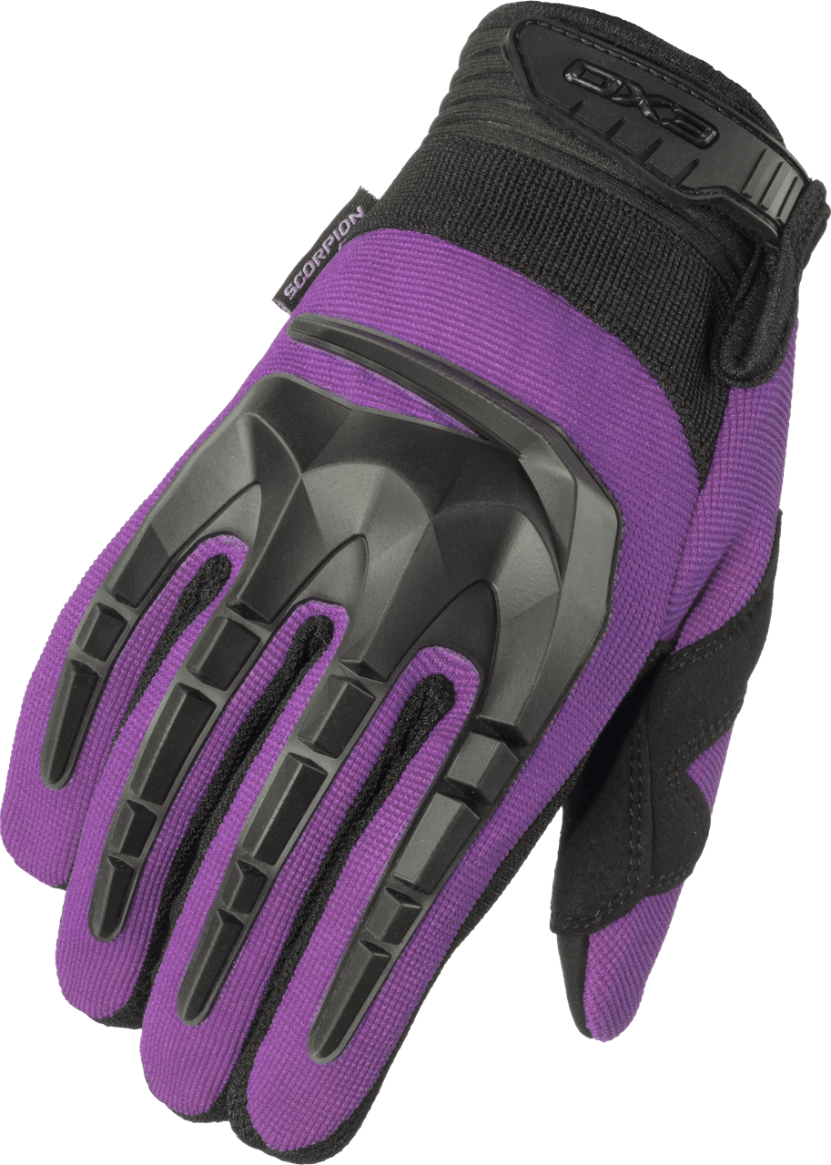 Scorpion Exo Womens Skrub II Gloves Purple MD