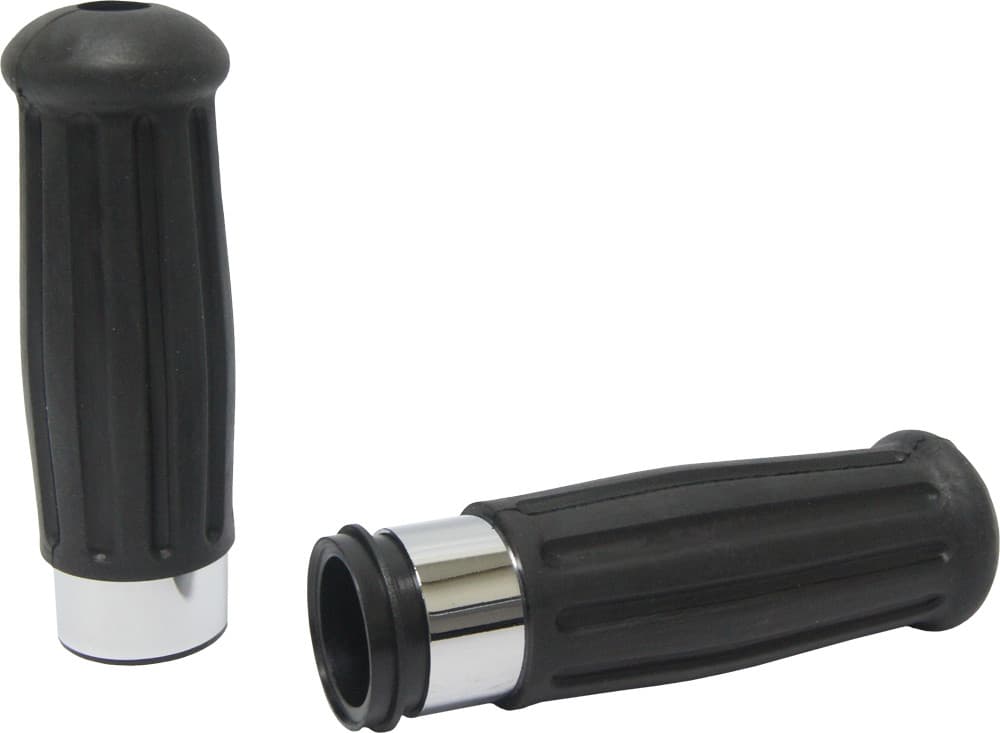HardDrive Grips Vintage Chrome Ring Throttle By Wire