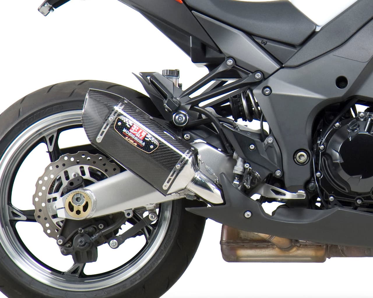 Yoshimura Exhaust Street R-77 Slip-On Ss-Cf-Cf Dual