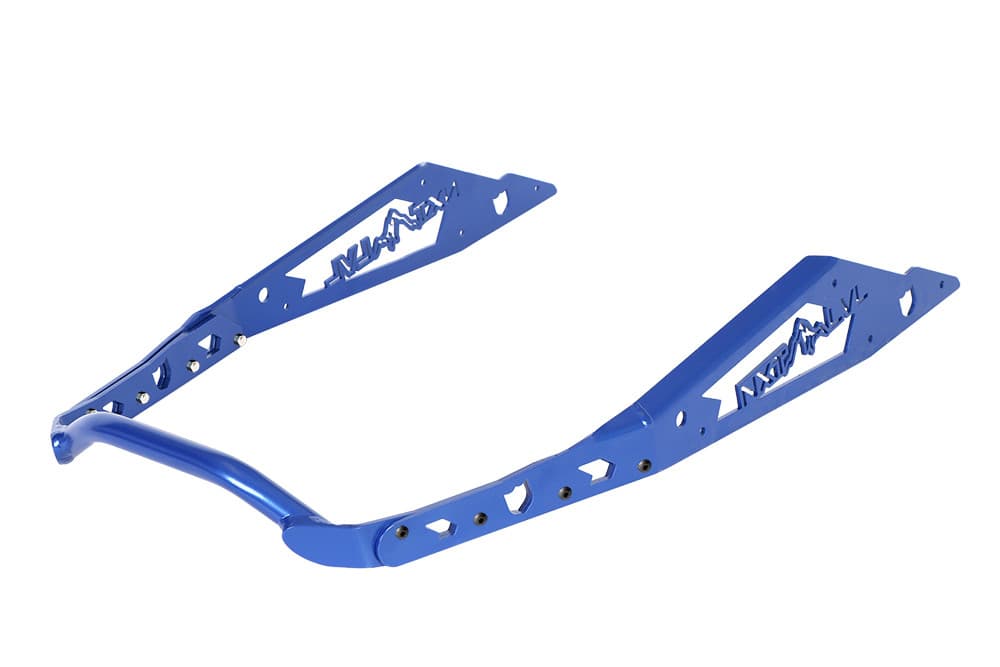 Pro Armor Lxt Lvl Rear Bumper Polaris Blue Polaris Matryx