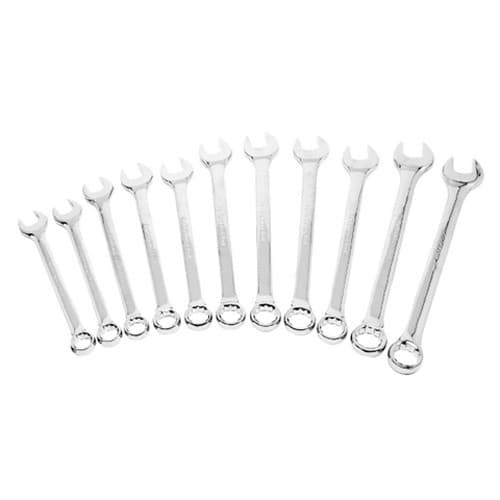 Performance Tool 11 Pc Met Combo Wrench Set