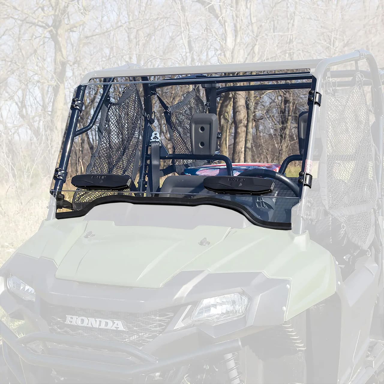 Kolpin Poly Front Windshield Full Fixed Vented Honda