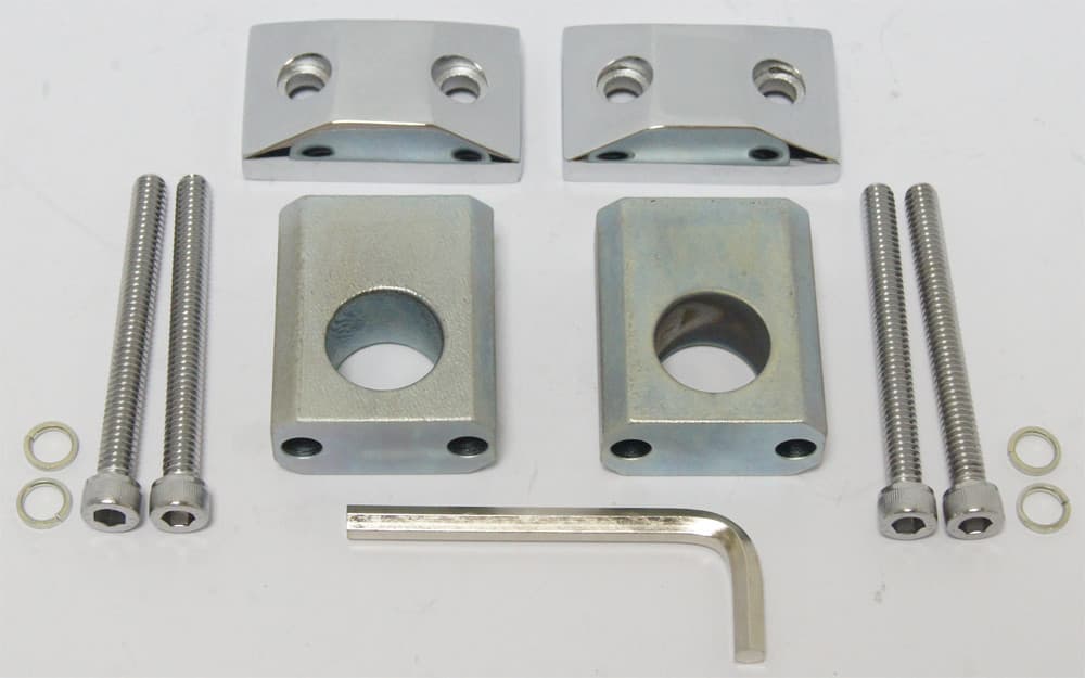 HardDrive Rear Axle Adjuster Set Heavy Heavy Duty Fxr 84-91