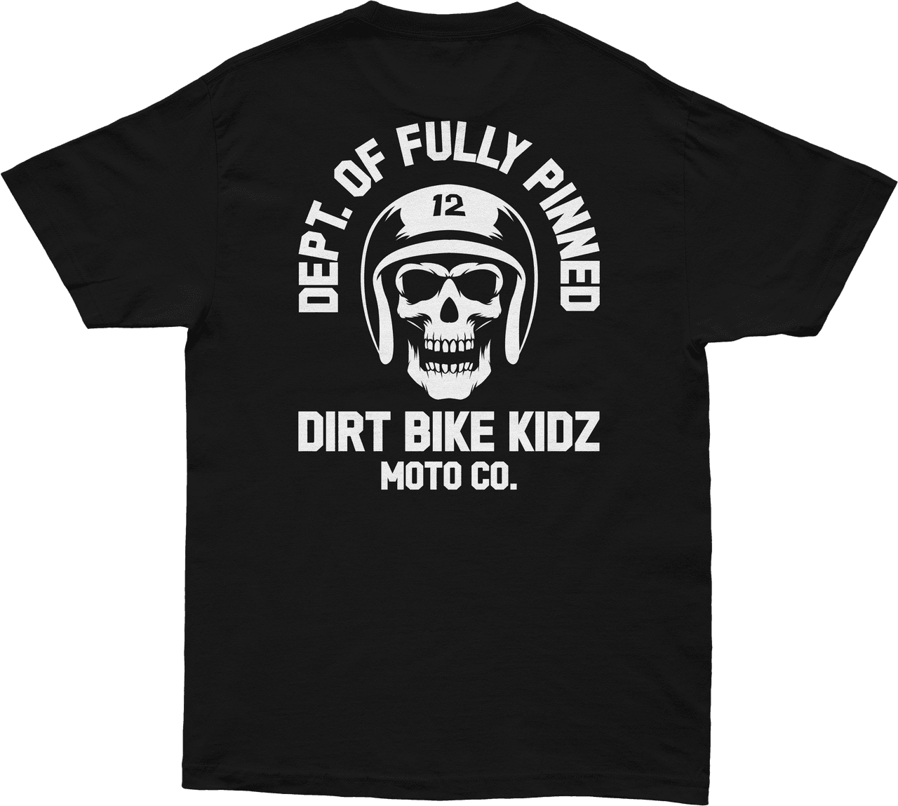 Dbk Fully Pinned Youth Tee Black YS