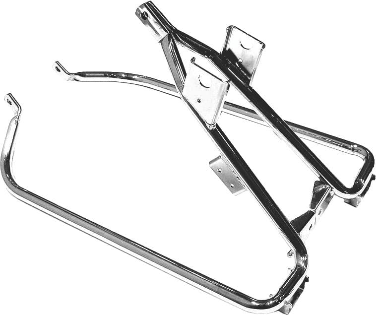 HardDrive Saddlebag Support Kit Chrome Flt 09-13