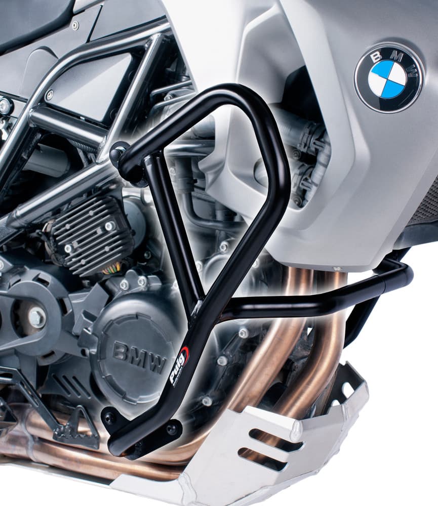 Puig Engine Guards Black BMW