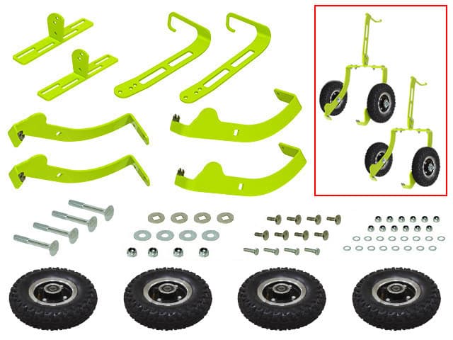 SP1 Ski Protec Dolly Set With Premium Wheels