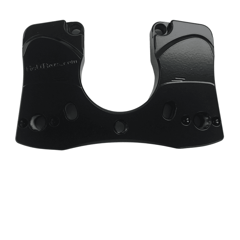 HANDLEBAR BRIDGE RISER BLACK YAM