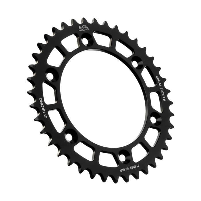REAR ALLOY SPROCKET BLACK 40-TOOTH