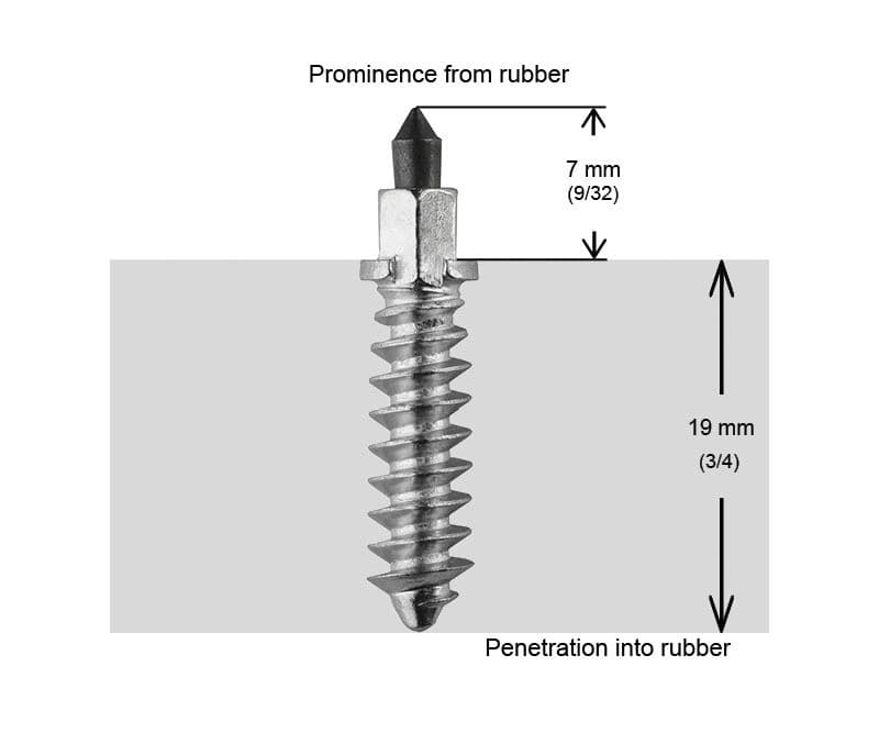 Igrip 1 1/8"-28MM Shoulder Studs Qty 150
