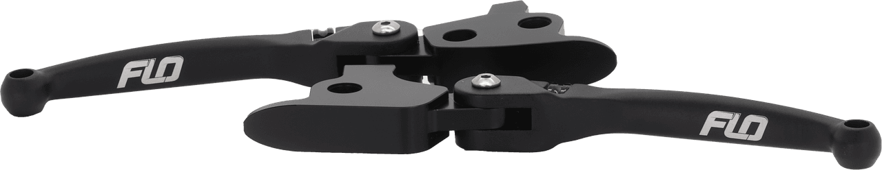 Flo Motorsports MX Style Lever Set Black `23-24 Cvo