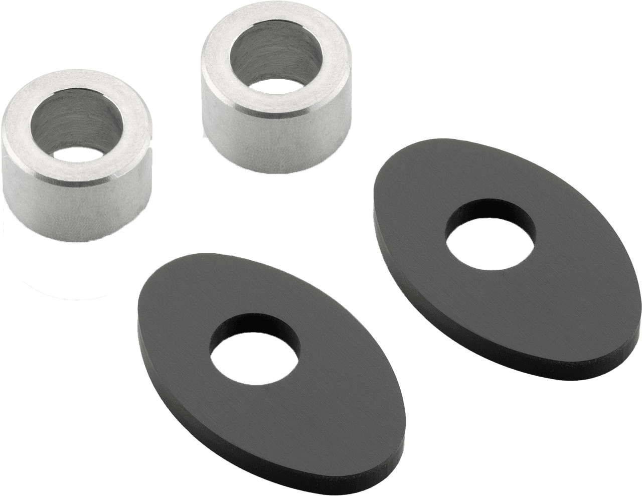 TURN SIGNAL MOUNTING KIT 2 PCS BLACK