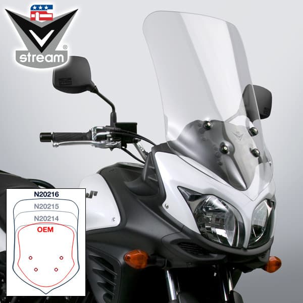 National Cycle Vstream Touring Windscreen Clear