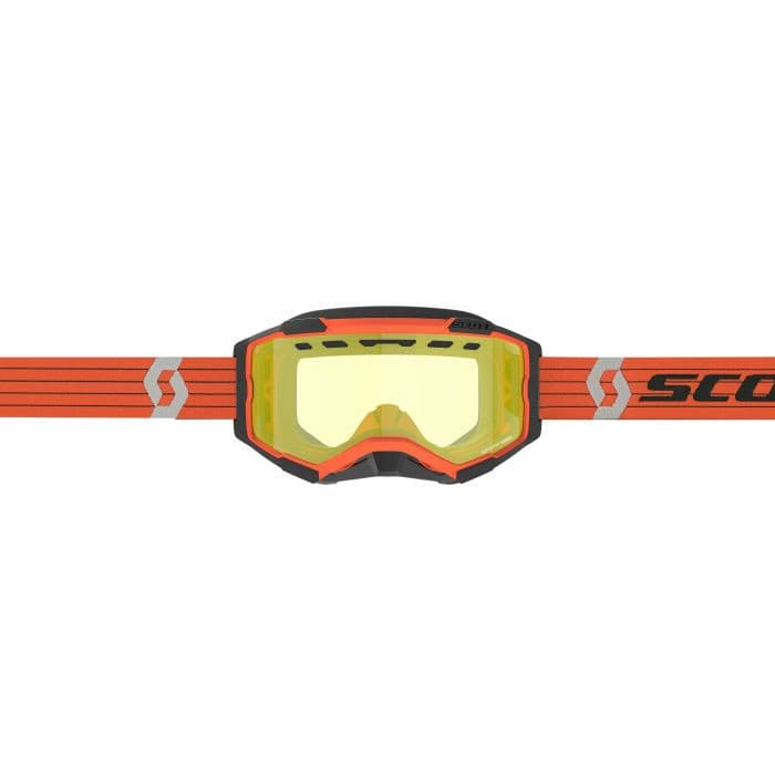 SCOTT FURY SNOW CROSS ORANGE/GREYYELLOW TINT