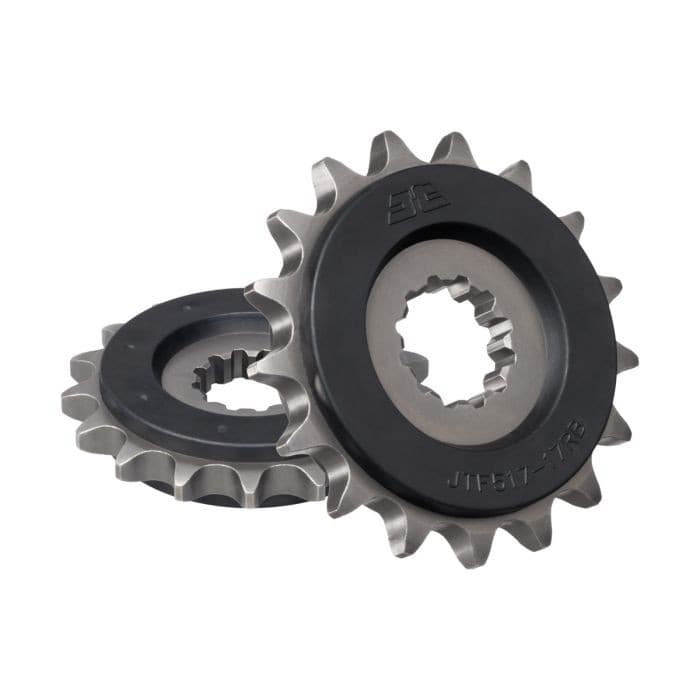 FRONT CS SPROCKET W/RUBBER 17T-530 KAW