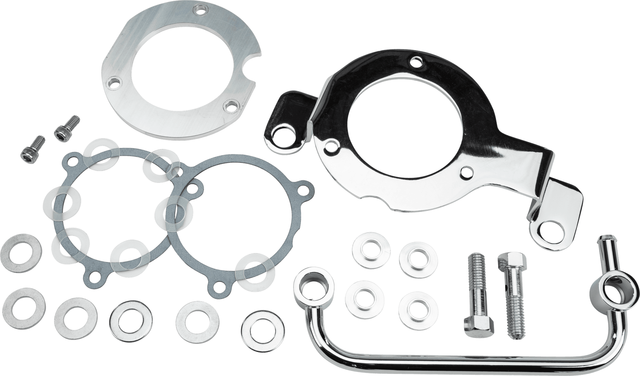 COMPLETE MNT KIT BREATHER TUBE CHROME M8 (EX 23 CVO)