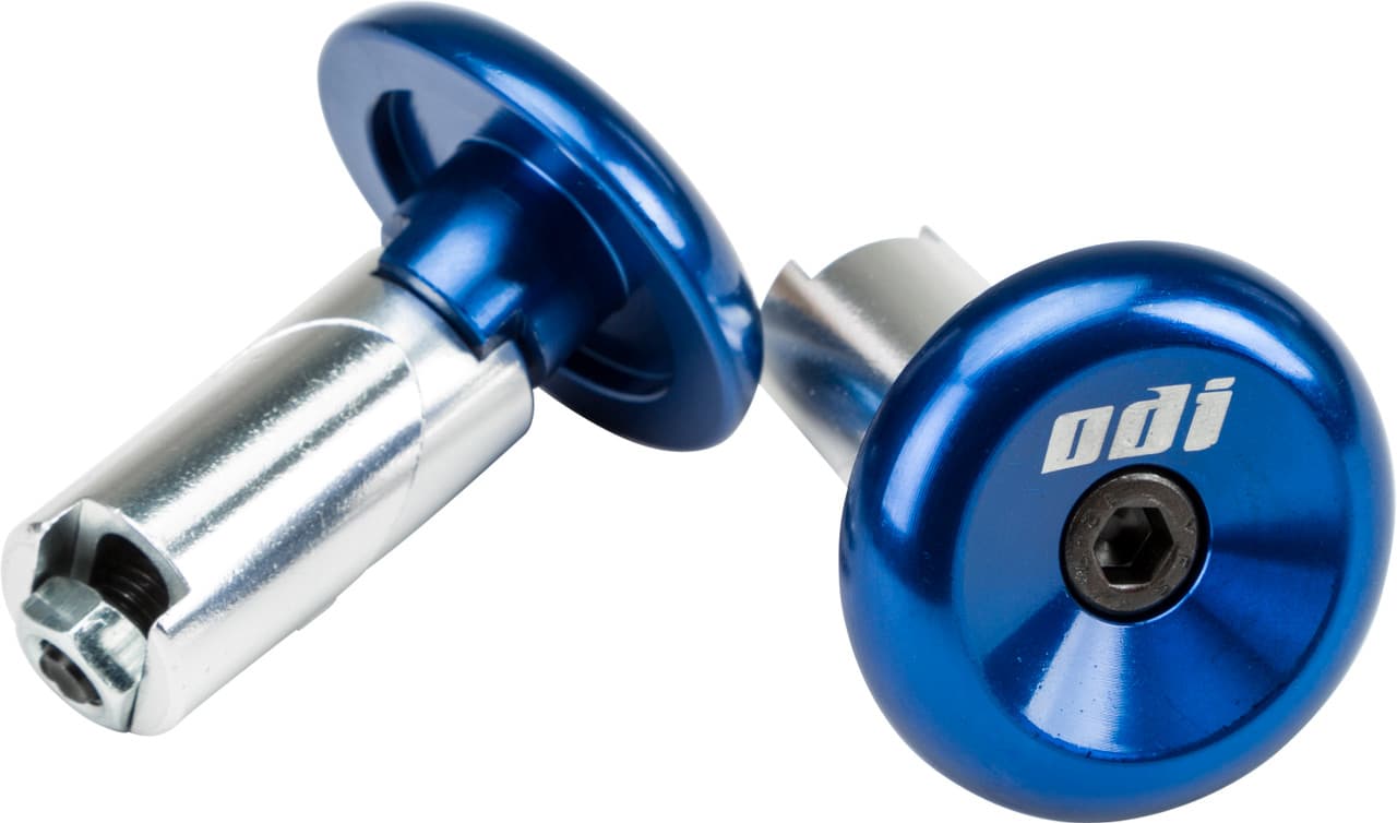 Odi Aluminum Bar End Plugs Blue