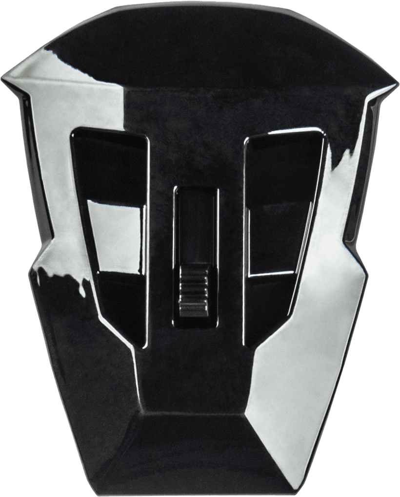 Gmax MD-74 Mouth Vent W/Screws Black