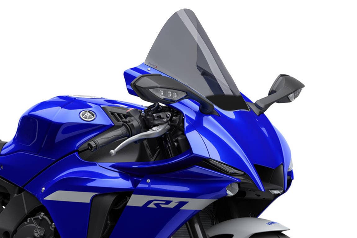 Puig Windscreen R-Racer Dark Smoke Yamaha