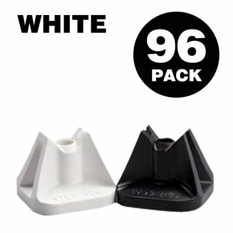 Stud Boy Super-Lite Pro Series Single Backers .75" 96/Pack White