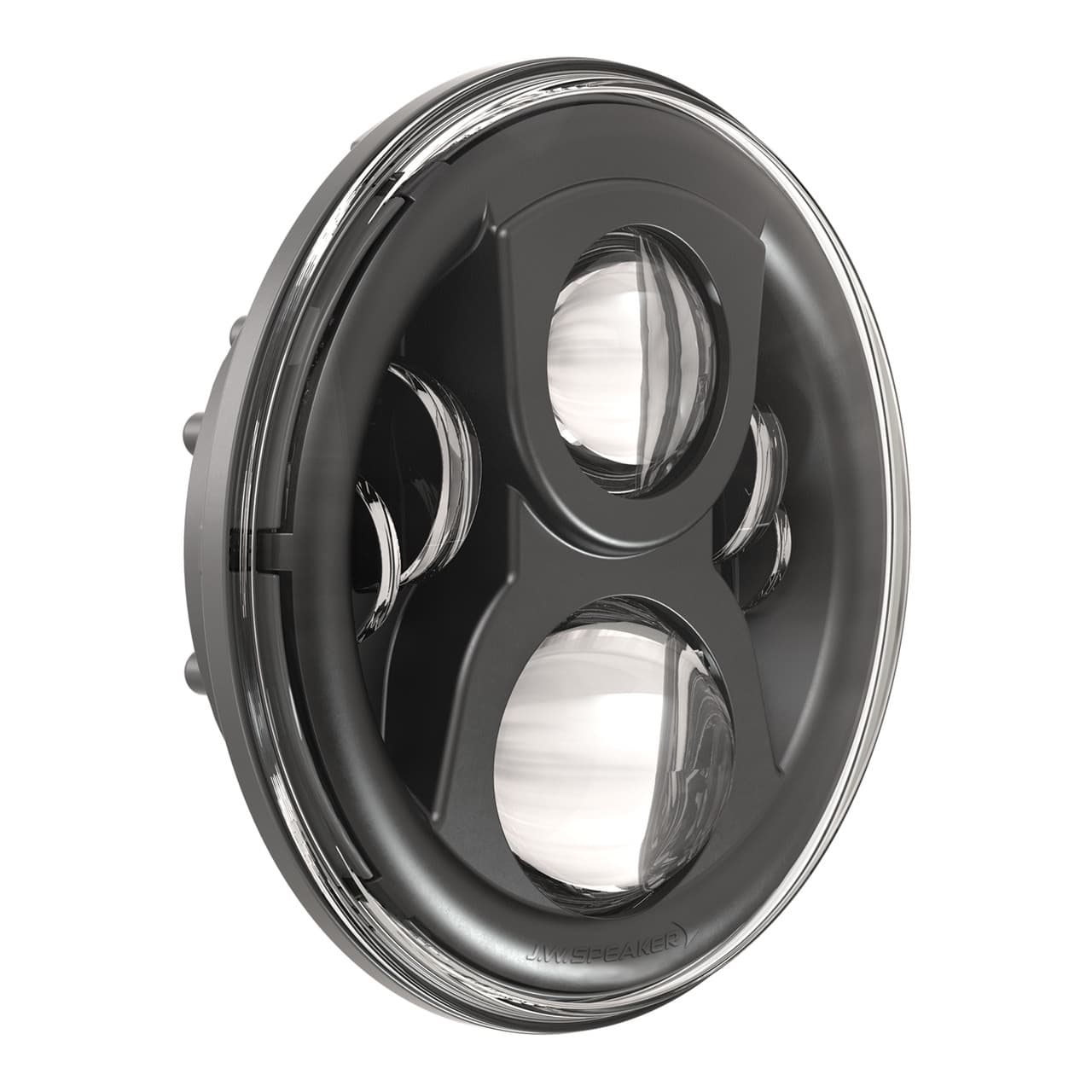 Jw Speaker 8700 EV2-S Headlamp 7" Black Bezel