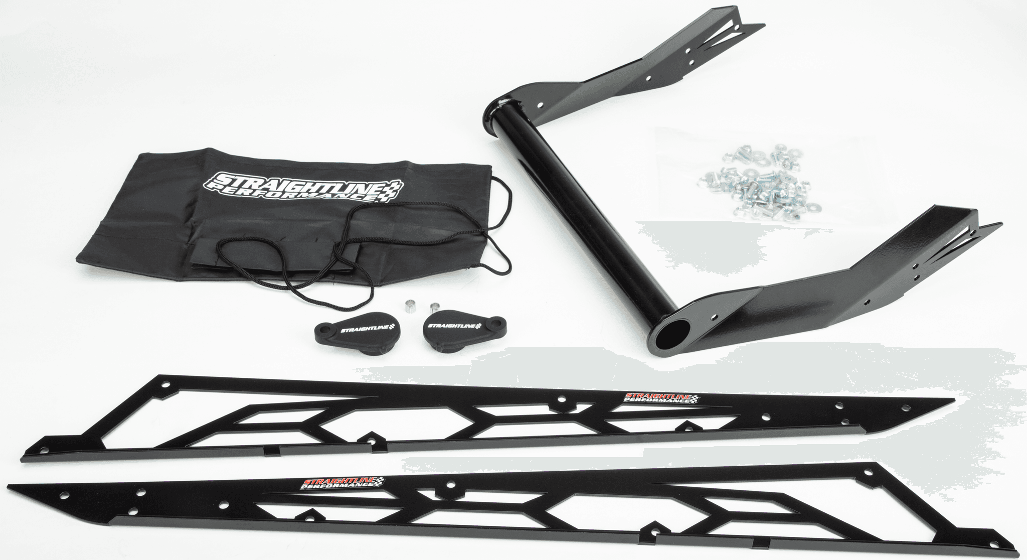 Straightline Hide 'N' Go Rear Bumper Polaris 163" Black