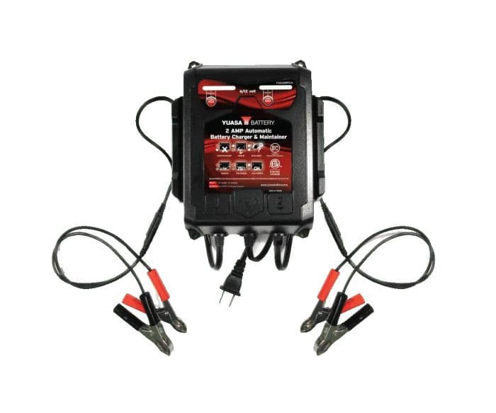 2 AMP CHARGER & MAINTAINER DUAL BANK (6/12V)