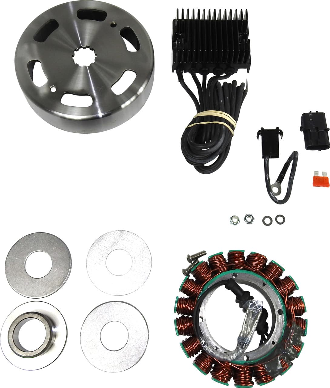 Compufire Charging System 40 Amp Vented `99-02 Twin Cam