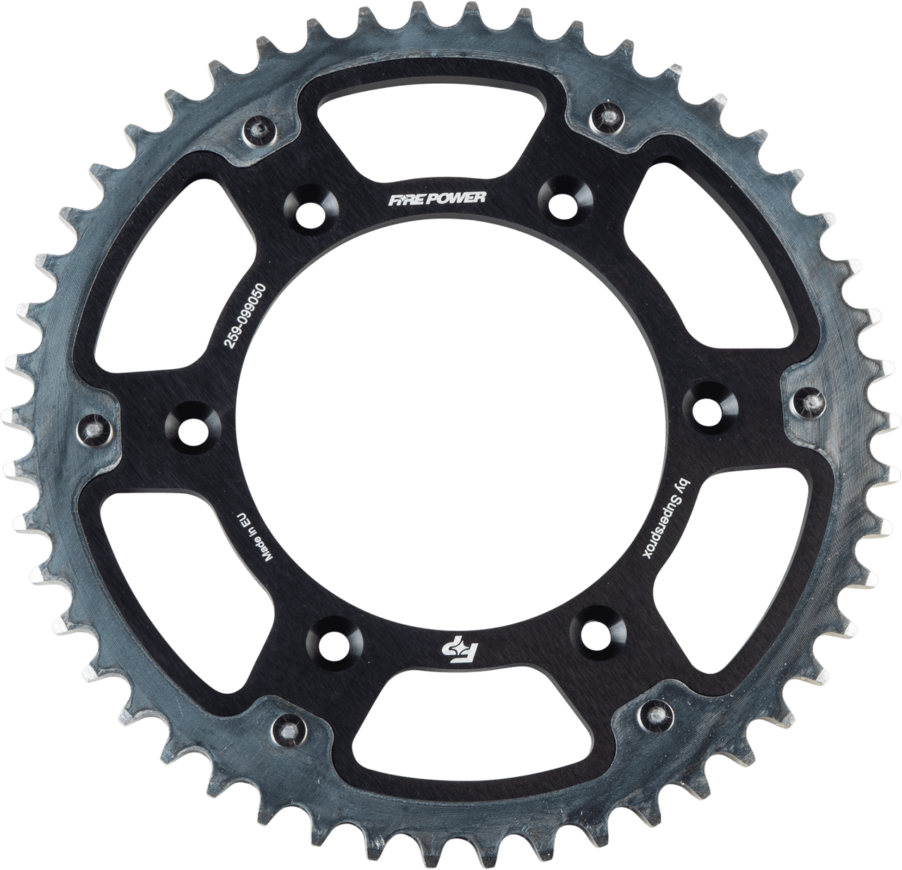 Fire Power Rear Sprocket Hybrid 50T Black/Sil