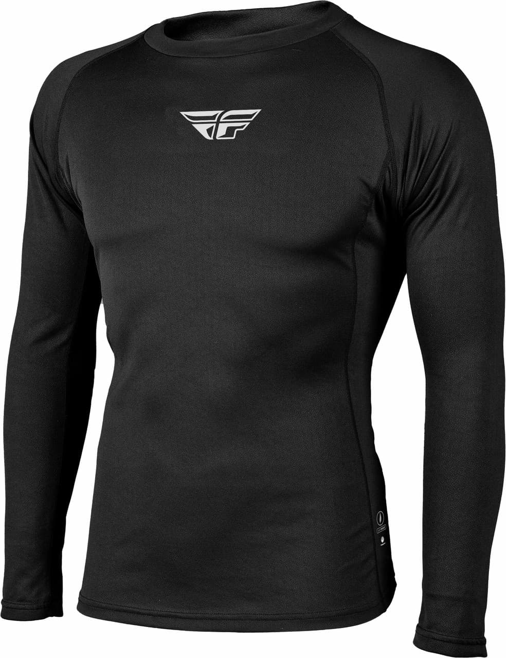 Fly Racing Lightweight Baselayer Top Black MD
