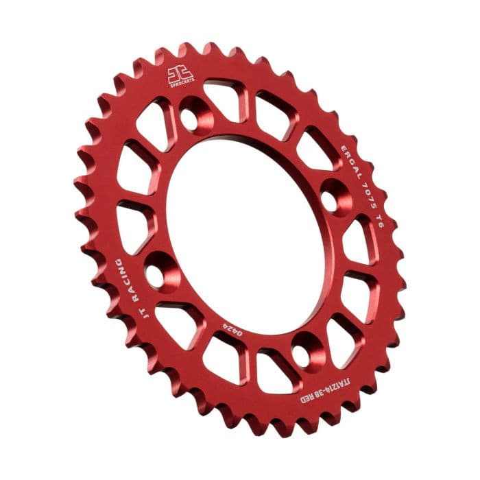 REAR ALLOY SPROCKET BLACK 38 TOOTH