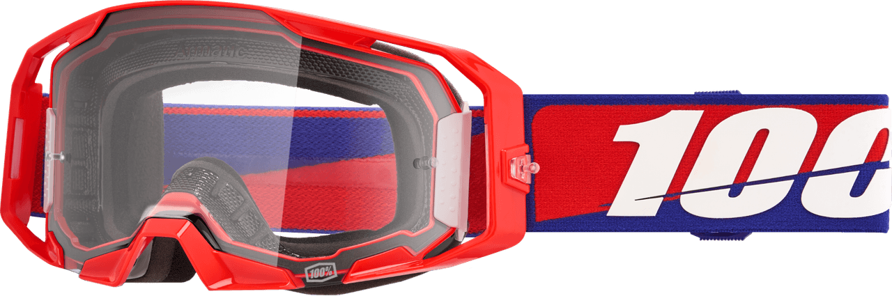 100-PERCENT Armatic Goggle Best Clear Lens