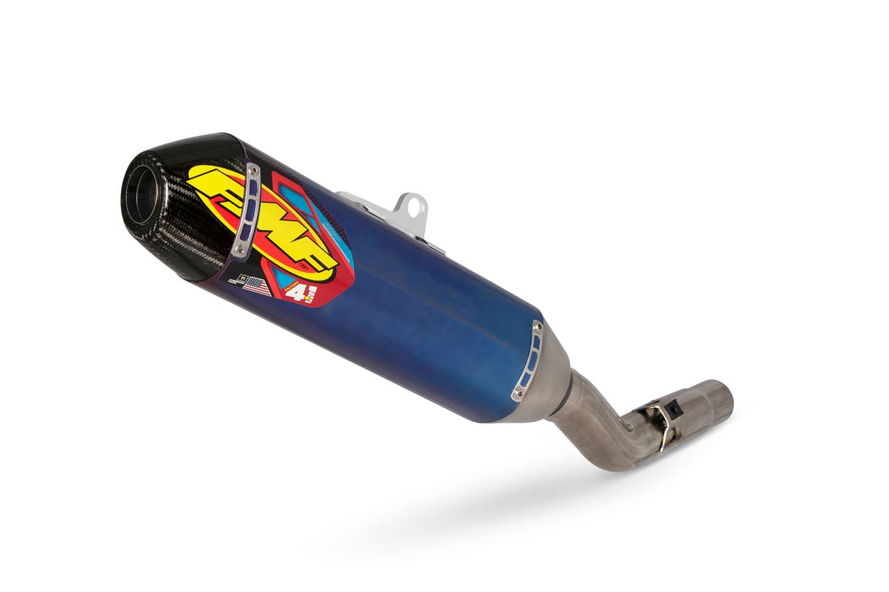 FMF Ano Ti Factory 4.1 Rct Sl Muffler W/Car Cap Honda