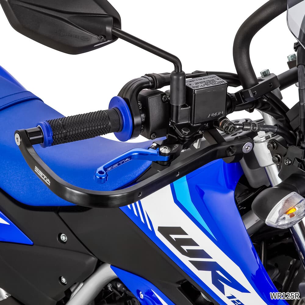 Zeta Adventure Armor Handguards Pr Black Yamaha