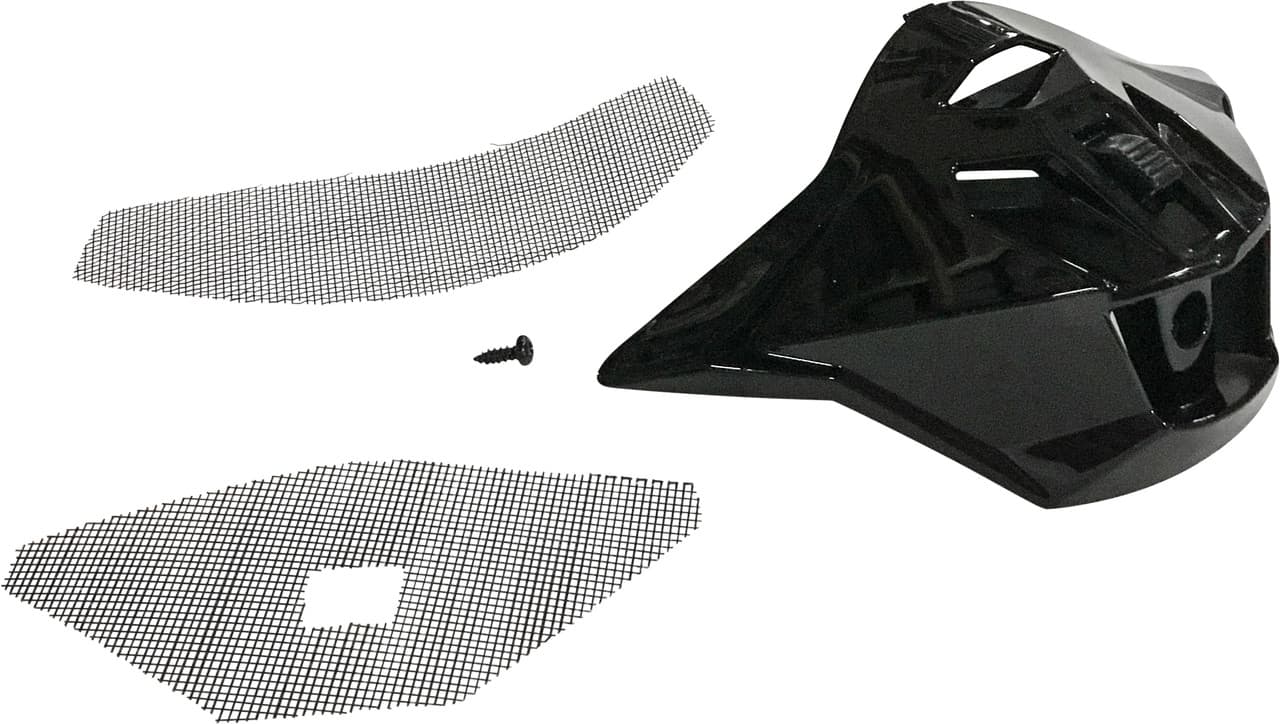 Gmax Mouth Vent Black W/Screws/Screen GM-11