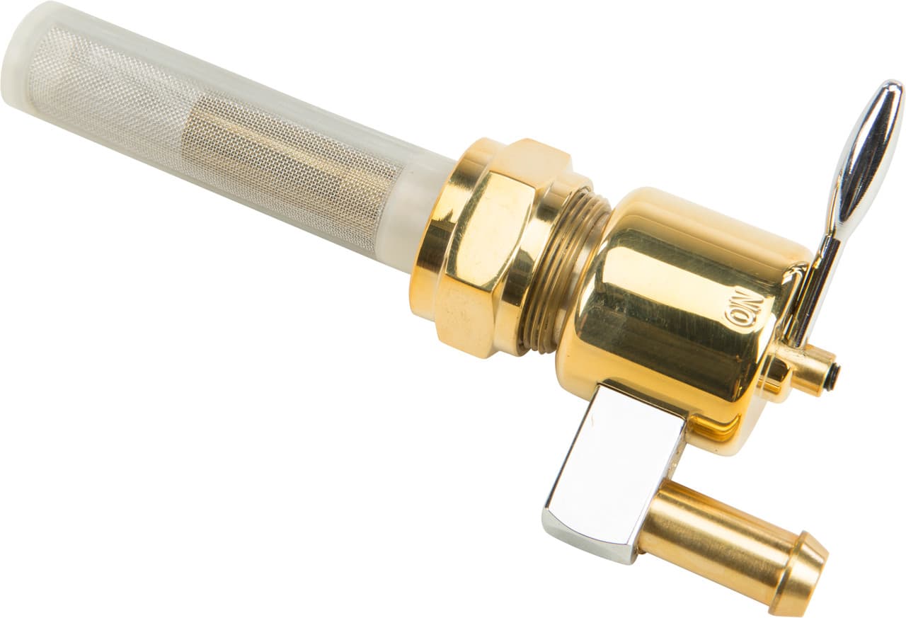 HardDrive Brass Petcock Round 22MM Downward Position