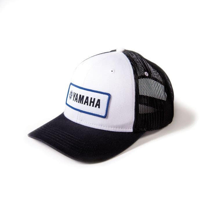 FACTORY EFFEX YAMAHA THROWBACK SNAPBACK HAT / WHITE-BLACK