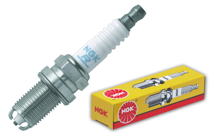 NGK 5881 BKR7EKU MULTI-GROUND SPARK PLUG (INTERMITTENT GAP)