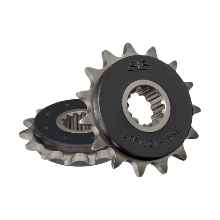FRONT CS SPROCKET W/RUBBER 15T-520 HON