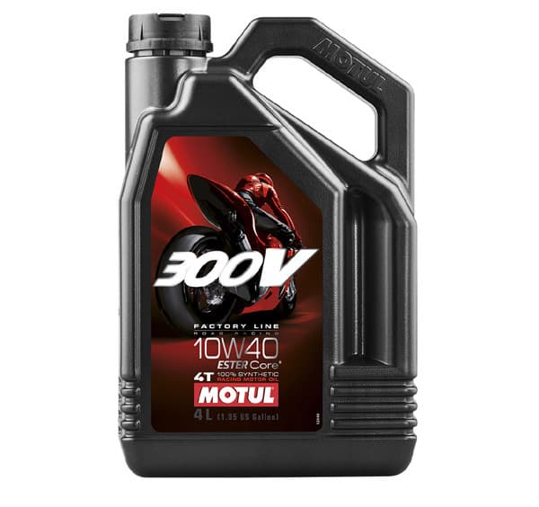 MOTUL - 300V FL ROAD RACING 10W40, 4 LITER