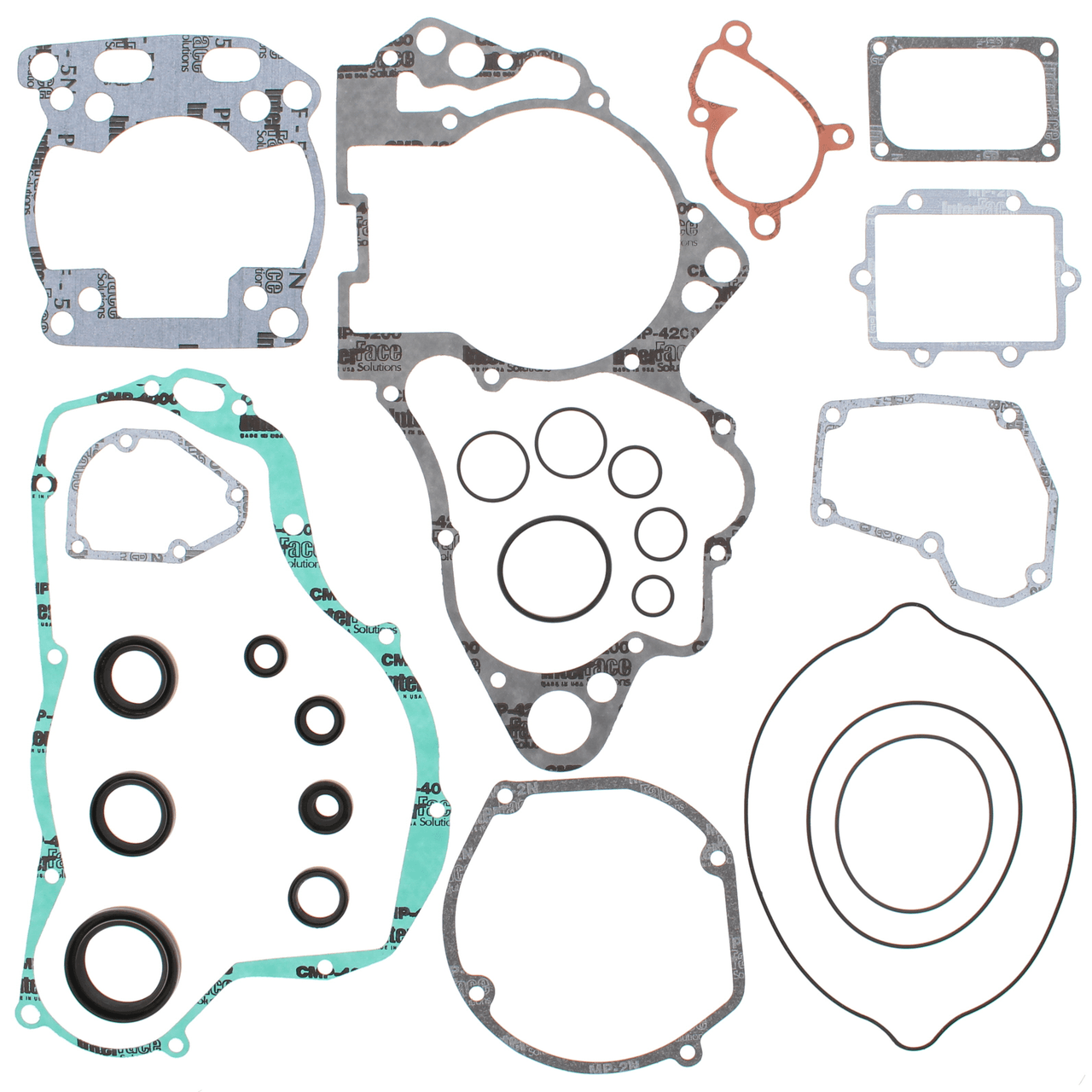 Vertex Complete Gasket Set With Oil Seals