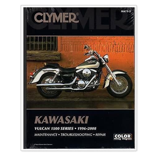 Clymer Repair Manual Kawasaki VN1500 Vulcan Class