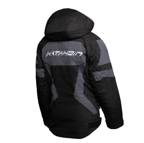 KATAHDIN GEAR DAGGER JACKET WOMENS, BLACK/GREY - 2X-LARGE