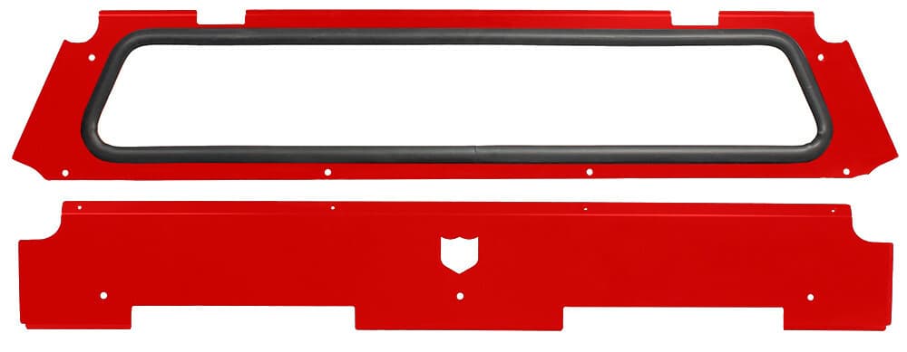 Pro Armor Rear Windshield Red