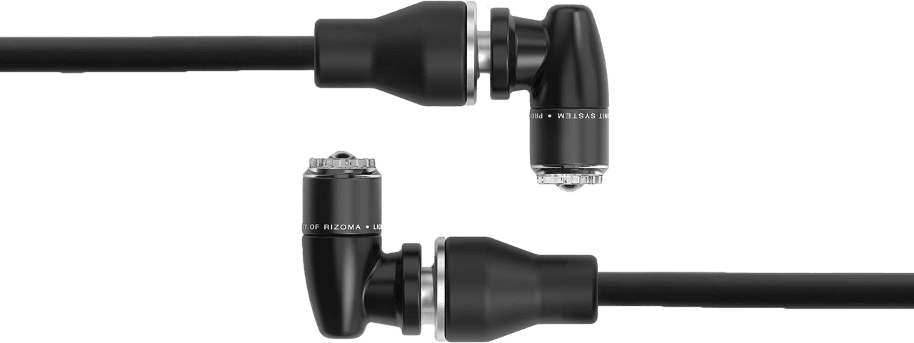 Rizoma Light Unit Turn Signal With Holder Black Pair