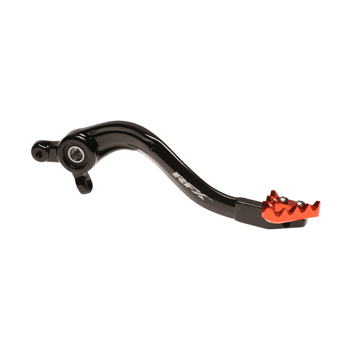 RFX Rear Brake Pedal Hard Ano Orange Solid-Tip KTM