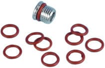 James Gaskets Gasket Oring Drain Plug Dyna Softail Touring 10/Pack 11324