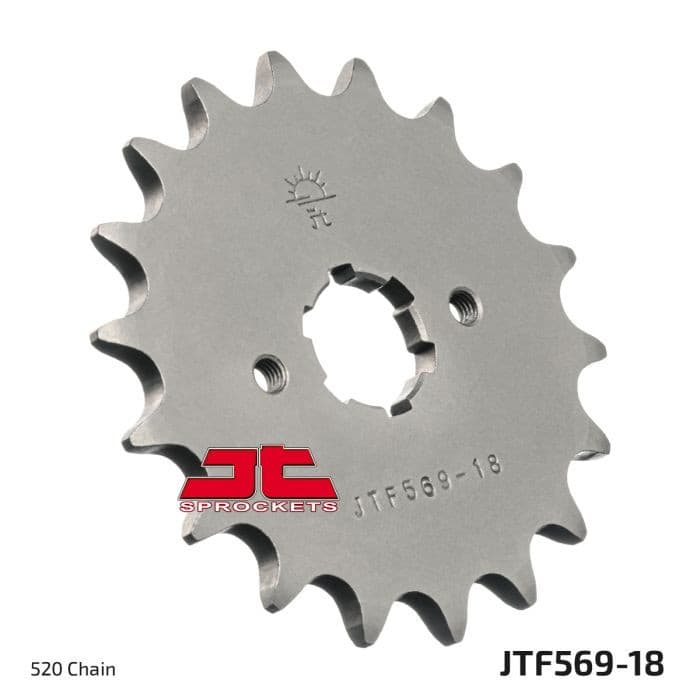 JT Sprockets Front Cs Sprocket Steel 18T-520 Kawasaki/Yamaha