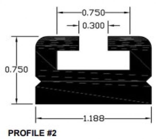 SPI SLIDE PROFILE 2 BLACK 56"